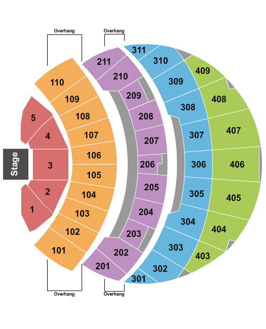 The Sphere Eagles Seating Chart